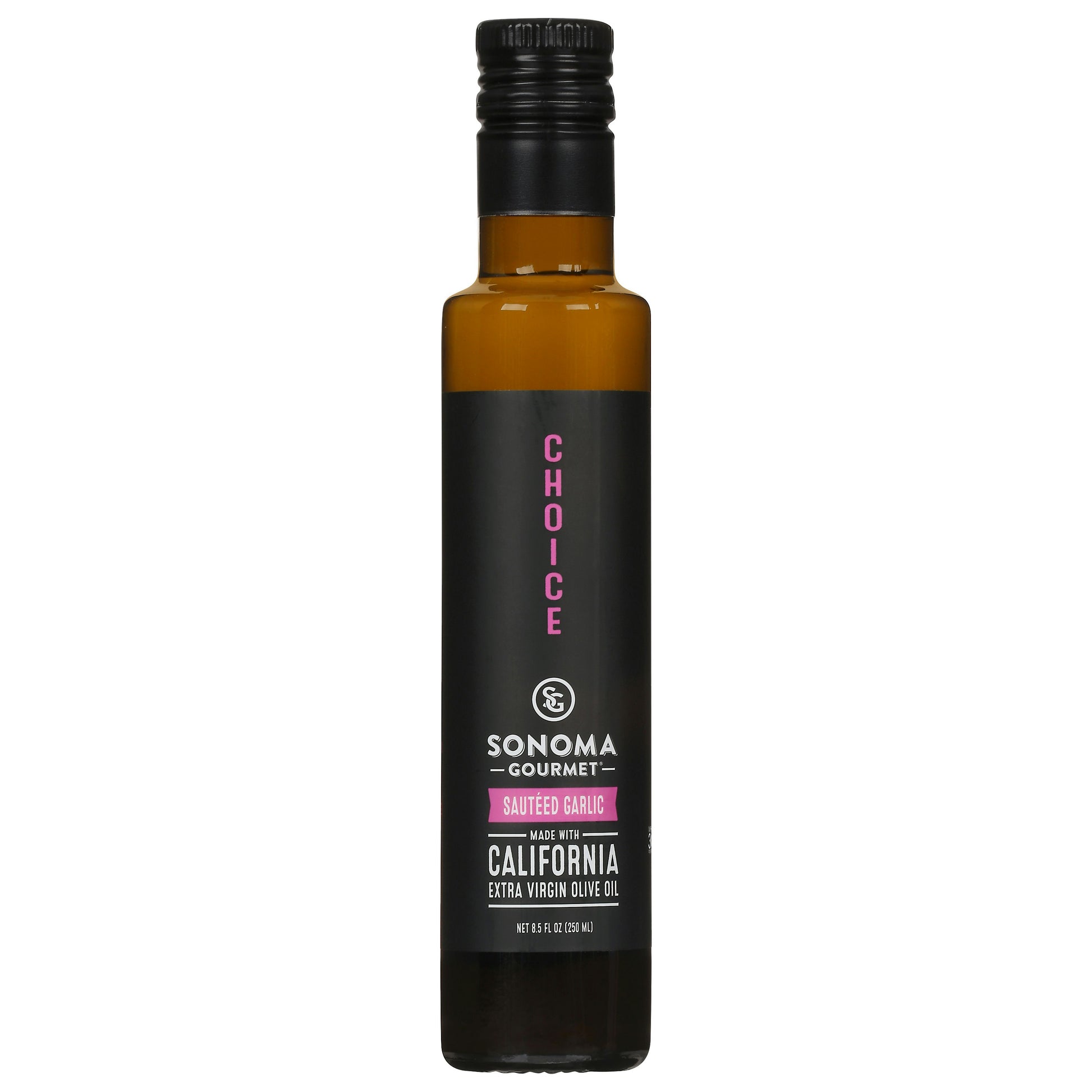 Sonoma Gourmet Oil Olive Extra Virgin Garlic 8.5 oz (Pack of 6)