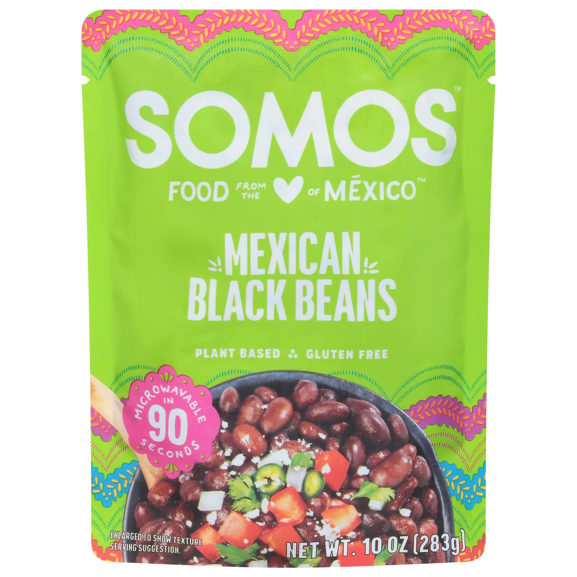 Somos Beans Black Mexican 10 Oz (Pack of 6)