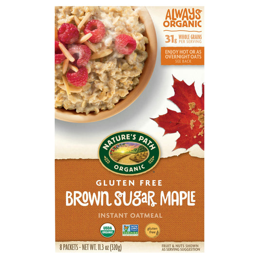 Natures Path Cereal Hot Brown Sugar Organic 11.3 Oz (Pack of 6)