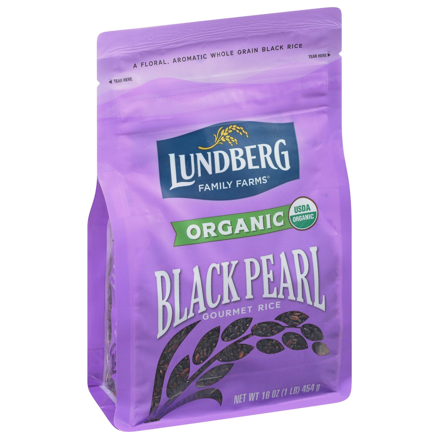 Lundberg Rice Black Pearl Organic 1 Lb (Pack of 6)