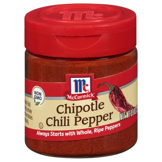 Mc Cormick Spice Pepper Chili Chipotle 0.9 Oz Pack of 6