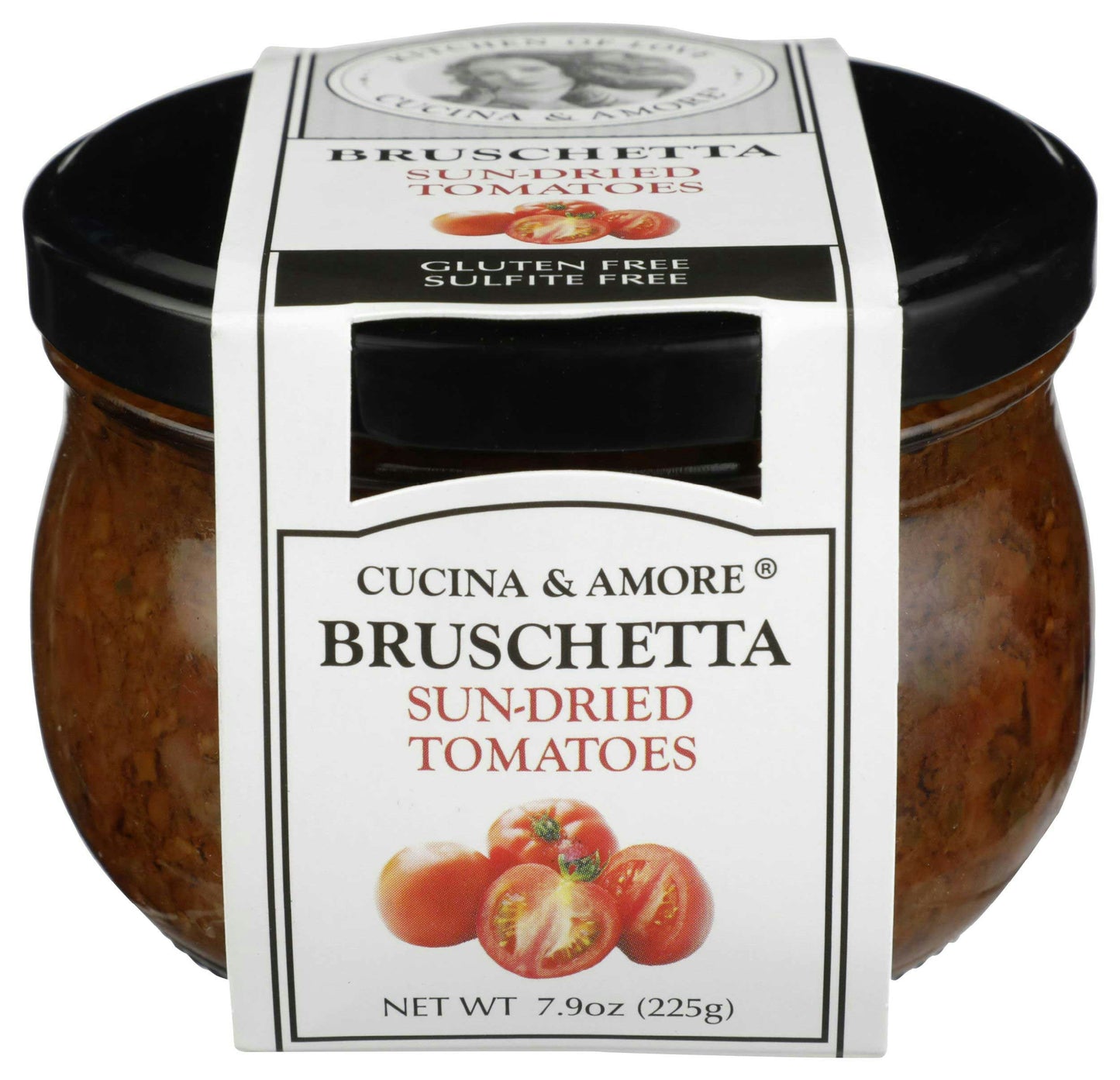 Cucina & Amore Bruschetta Sundried Tomato 7.9 Oz Pack of 6
