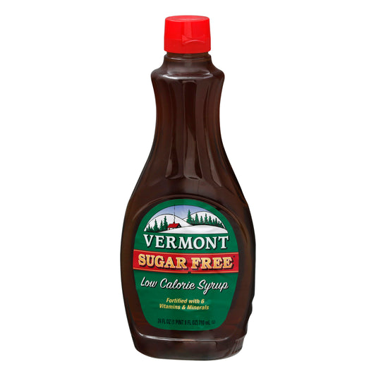 Maple Grove Syrup Sugar free Vermont Pancake 24 oz (Pack of 6)