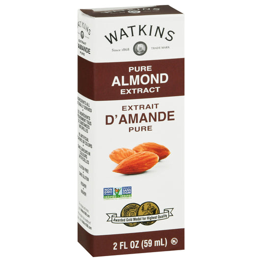 Watkins Extract Pure Almond 2 oz (Pack of 12)