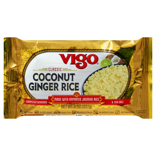 Vigo Rice Coconut Ginger 8 oz (Pack of 12)