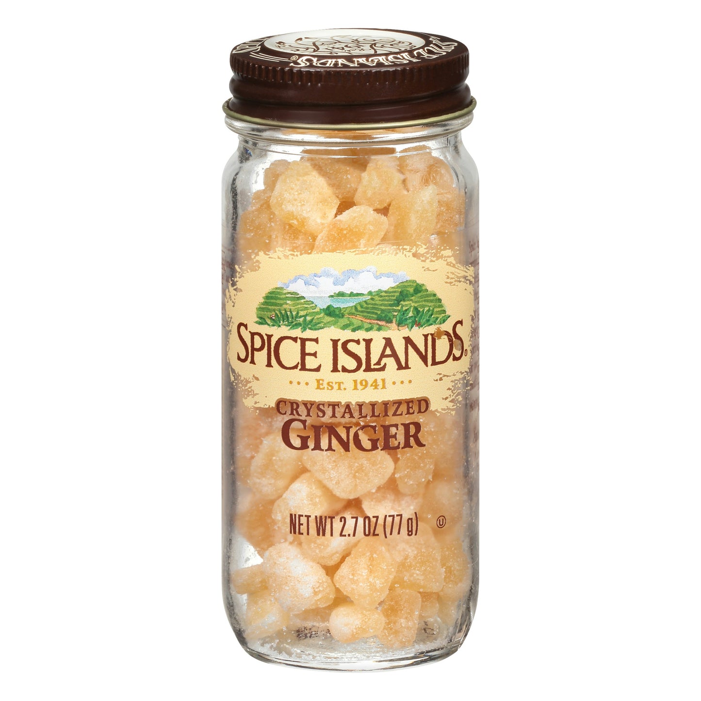 Spice Island Ginger Crystallized 2.7 Oz Pack of 3