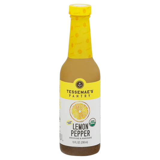 Tessemaes Dressing Lemon Pepper 10 oz (Pack of 6)