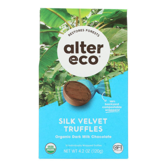 Alter Eco Americas Truffle - Organic - Velvet - 4.2 oz (Pack of 8)