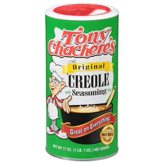 Tony Chacheres Seasoning Creole 17 oz (Pack of 6)