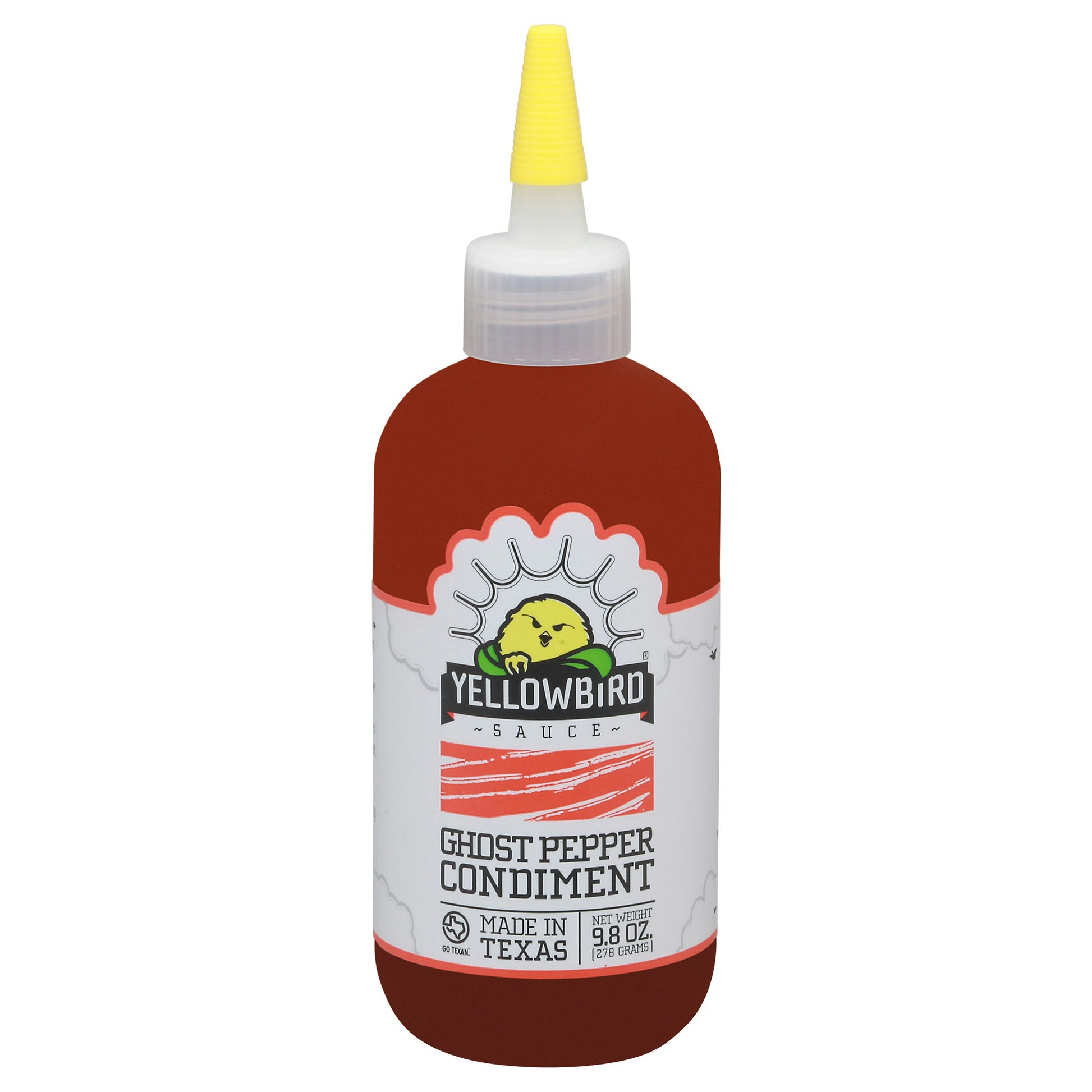 Yellowbird Sauce Condiment Ghost Pepper 9.8 oz (Pack of 6)