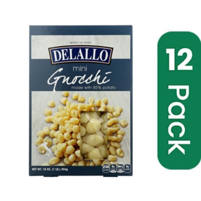 Delallo Mini Potato Gnocchi 1 lb (Pack of 12)