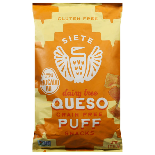 Siete Puffs Queso 4 Oz (Pack Of 6)