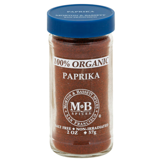 Morton & Bassett Paprika Organic 2 Oz Pack of 3