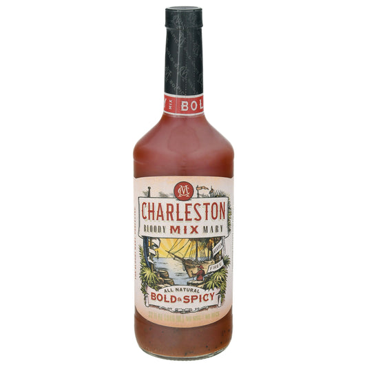 Charleston Mix Mixer Bloody Mary Spicy 32 Oz (Pack of 6)