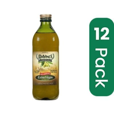 Davinci Oil Olive Extra Virgin 33.8 oz (Pack Of 12)