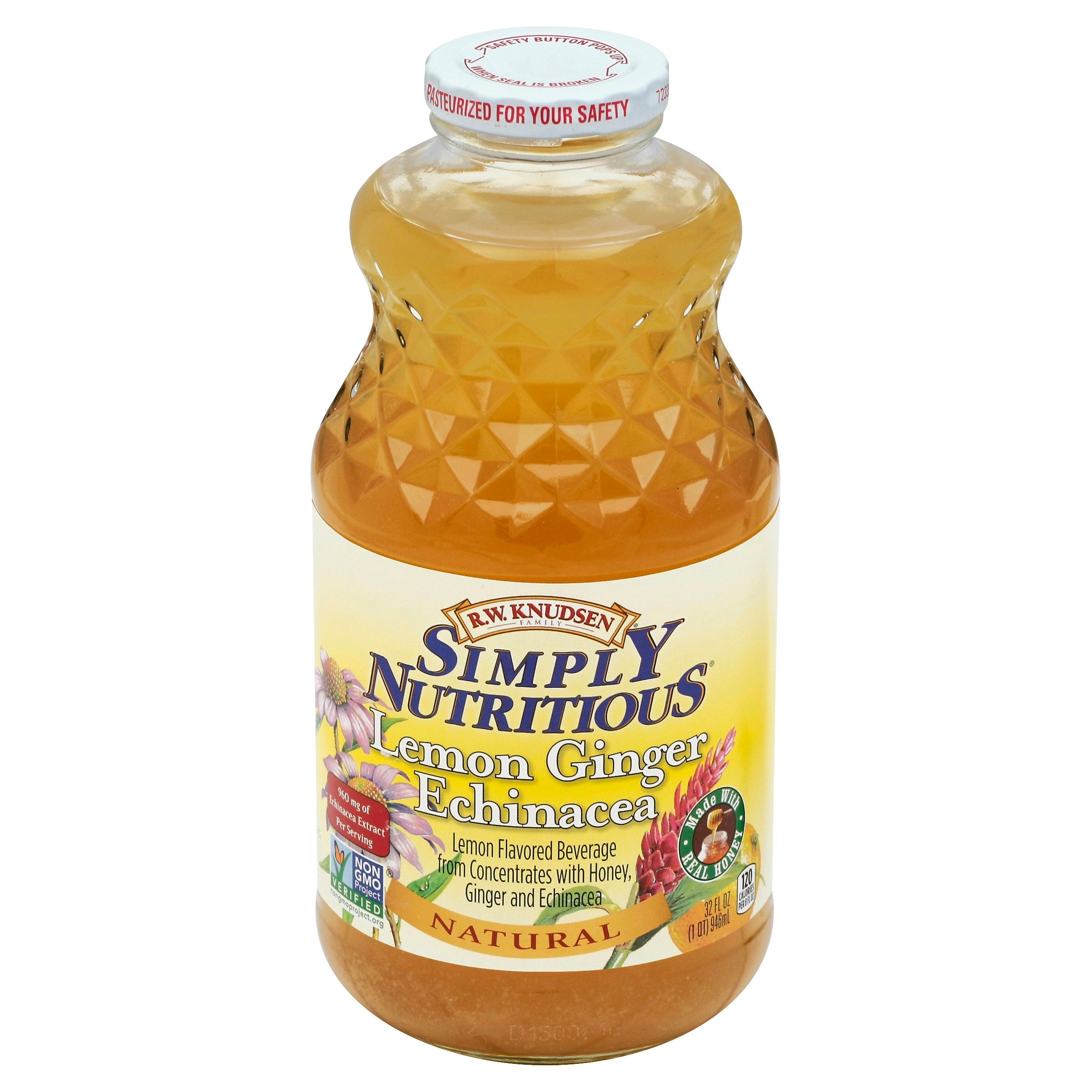 Knudsen Juice Simply Nutritious Lemon Ginger Echinacea