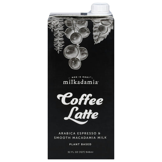 Milkadamia Coffee Latte 32 fl oz (Pack of 6)