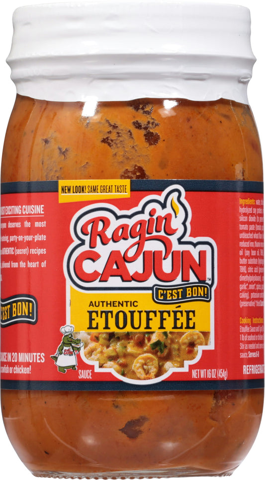 Ragin Cajun Sauce Crawfish Etoufee 16 Oz (Pack of 12)