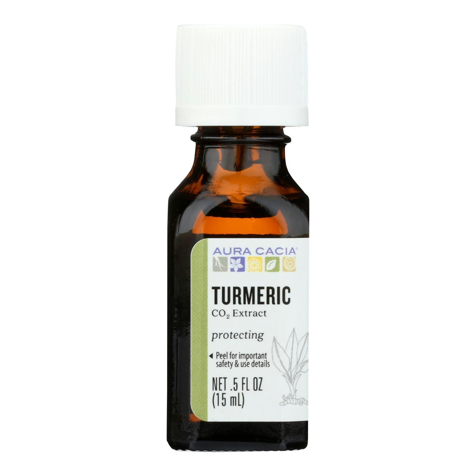Aura Cacia - Essential Oil - Turmeric Extract .50 FZ