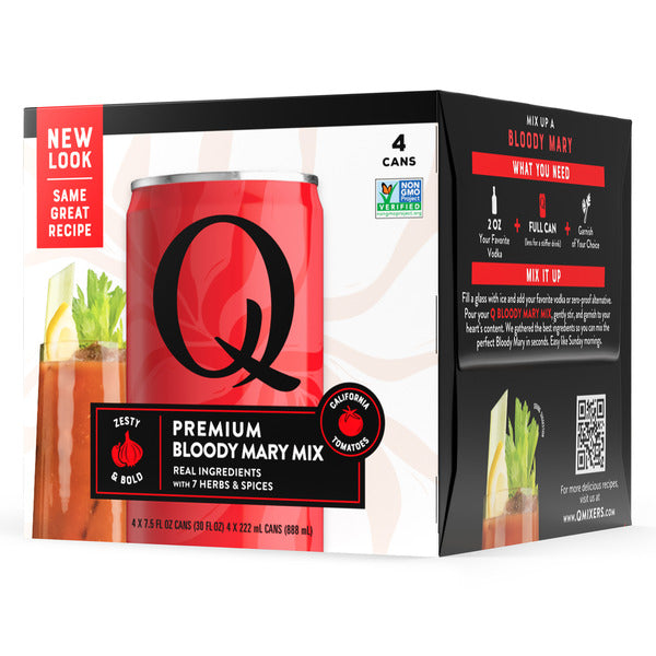 Q Tonic Bloody Mary Mixer Drink Mix 4 Pack