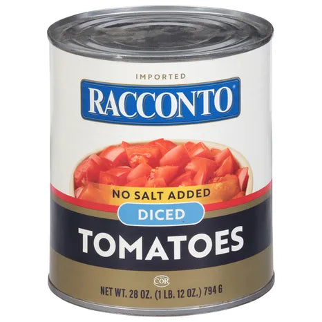 Racconto Diced No Salt Tomatoes