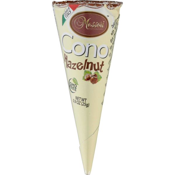 MESSORI (Pack of 48) Messori Cono Snack Chocolate Hazelnut Cream 0.9 Oz
