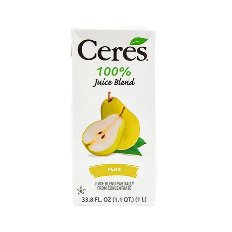 CERES (Pack of 8) Ceres Juice Pear Single Fruit Juice 33.8 Fl Oz
