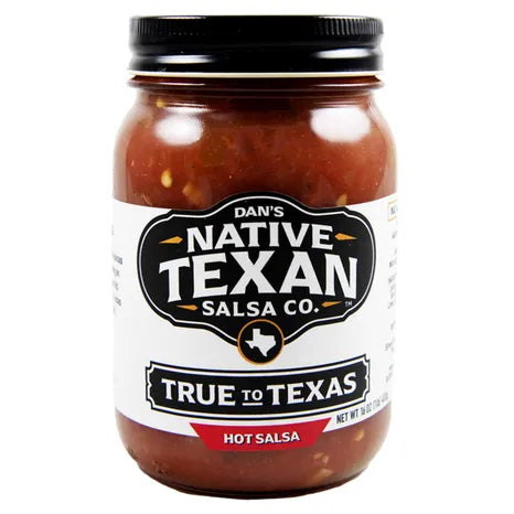 NATIVE TEXAN (Pack of 12) Native Texan True to Texas Hot Salsa Shelf Stable Dip 16 Oz