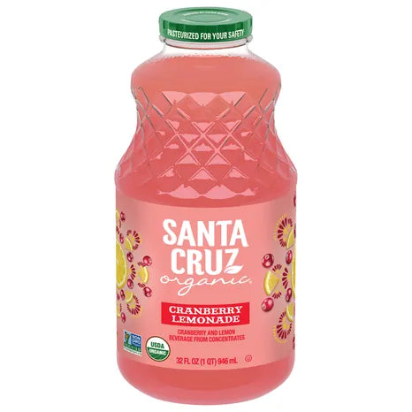 Santa Cruz Lemonade Cranberry Organic