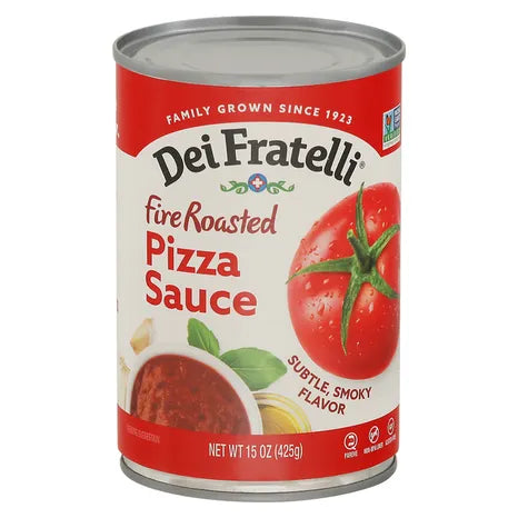 DEI FRATELLI (Pack of 24) Dei Fratelli Fire Roasted Pizza Sauce 15 Oz