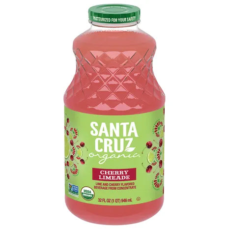 Santa Cruz Juice Limeade Cherry Organic