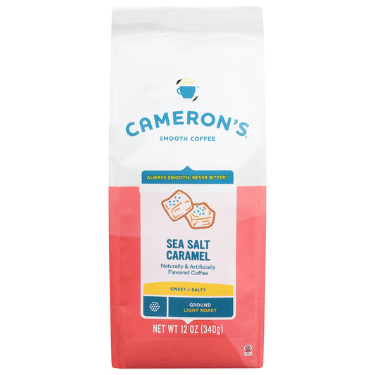 Camerons Coffee Coffee Sea Salt Caramel 12 Oz Pack of 6