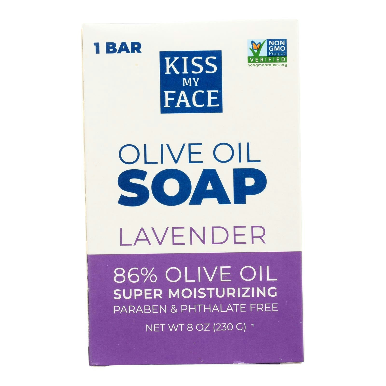 Kiss My Face Bar Soap Olive and Lavender