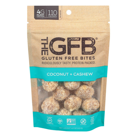 The GFB Bites Coconut Cashew 4 oz (Pack of 6)
