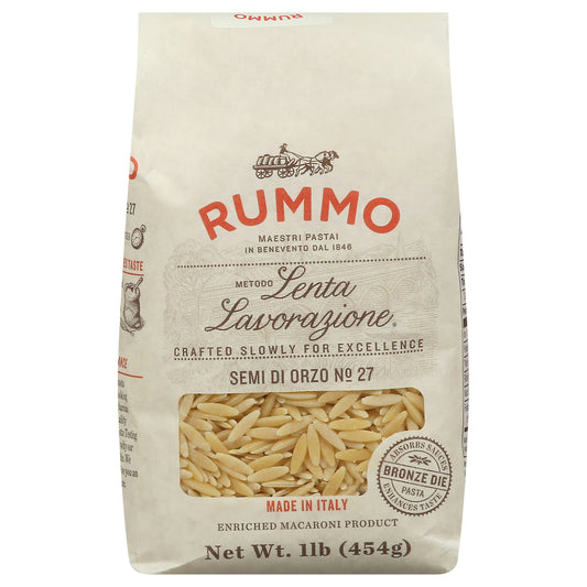 Rummo Pasta Semi Di Orzo 1 Lb Pack of 12