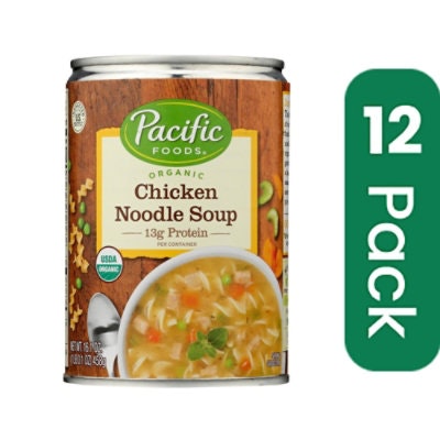 Pacific Foods - Soup Chicken Noodle 16.1 oz (Pack of 12)
