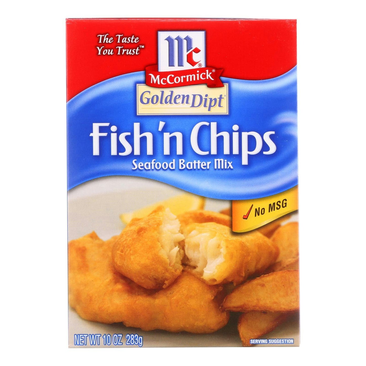 Golden Dipt - Breading - Fish n' Chips 10 oz (Pack of 8)