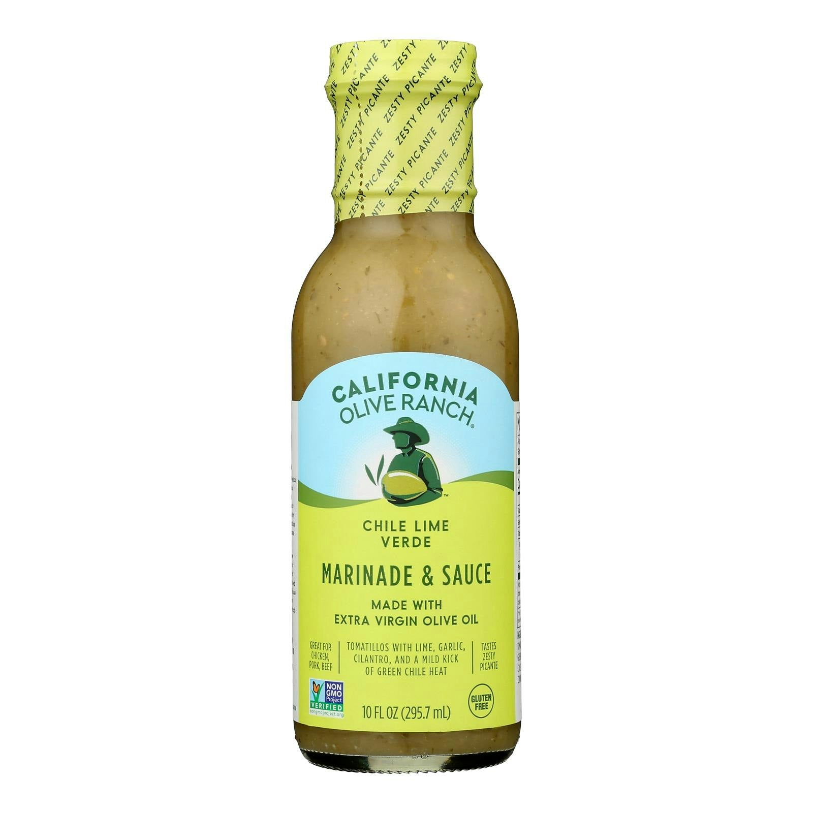 California Olive Ranch - Chile Lime Marinade & Sauce 10 fl. oz (Pack of 6)