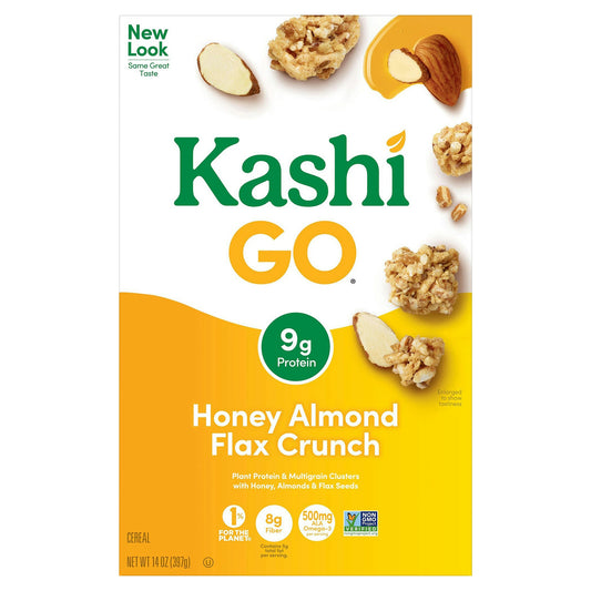 Kashi Go Cereal Flax Honey Almond 14 Oz Pack of 12