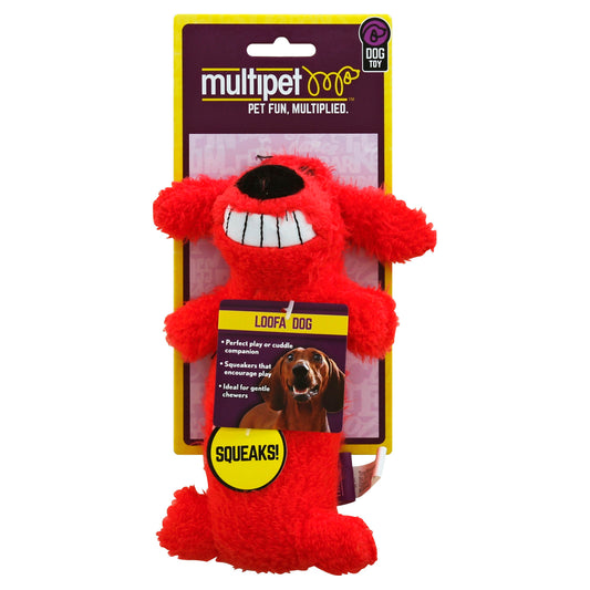 Multipet Toy Dog Loofa 1 Ea Pack of 3