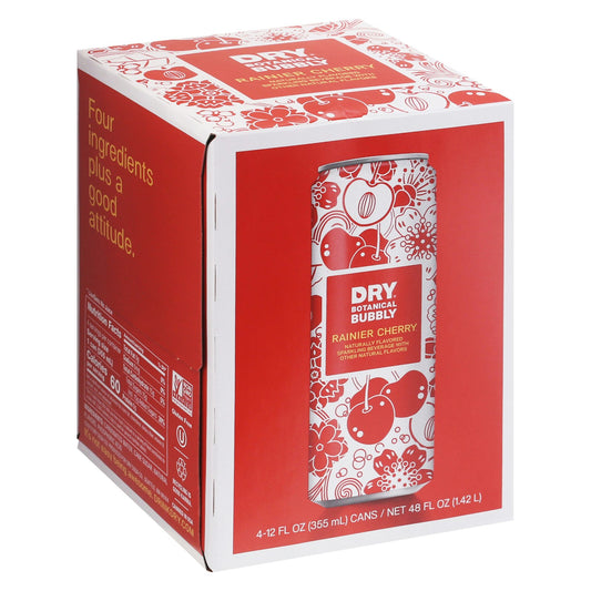 Dry Soda Cherry Dry Sparkling Can 4Pk 48 oz (Pack Of 6)
