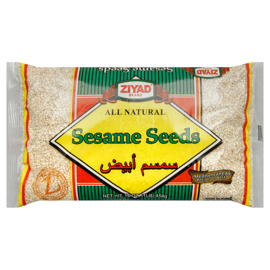 Ziyad Seed Sesame 16 Oz (Pack of 6)