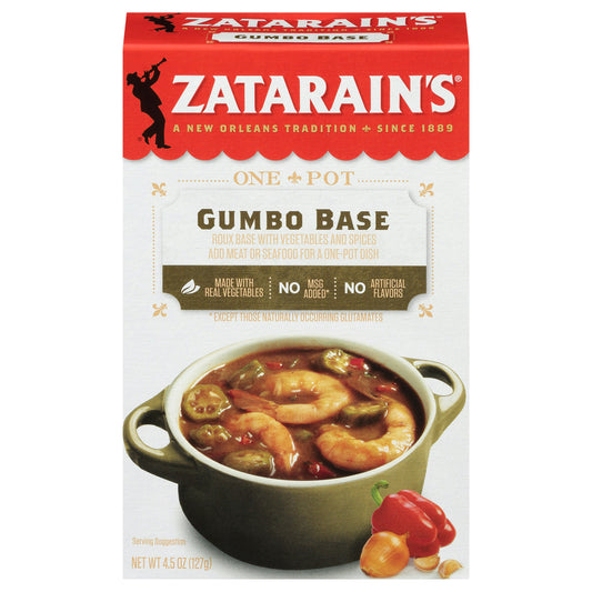 Zatarain's Mix Base Gumbo 4.5 Oz Pack of 12