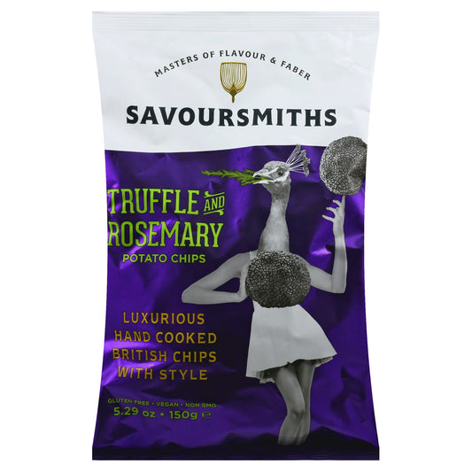 Savoursmiths Chip Truffle Rosemary 5.29 Oz Pack of 12