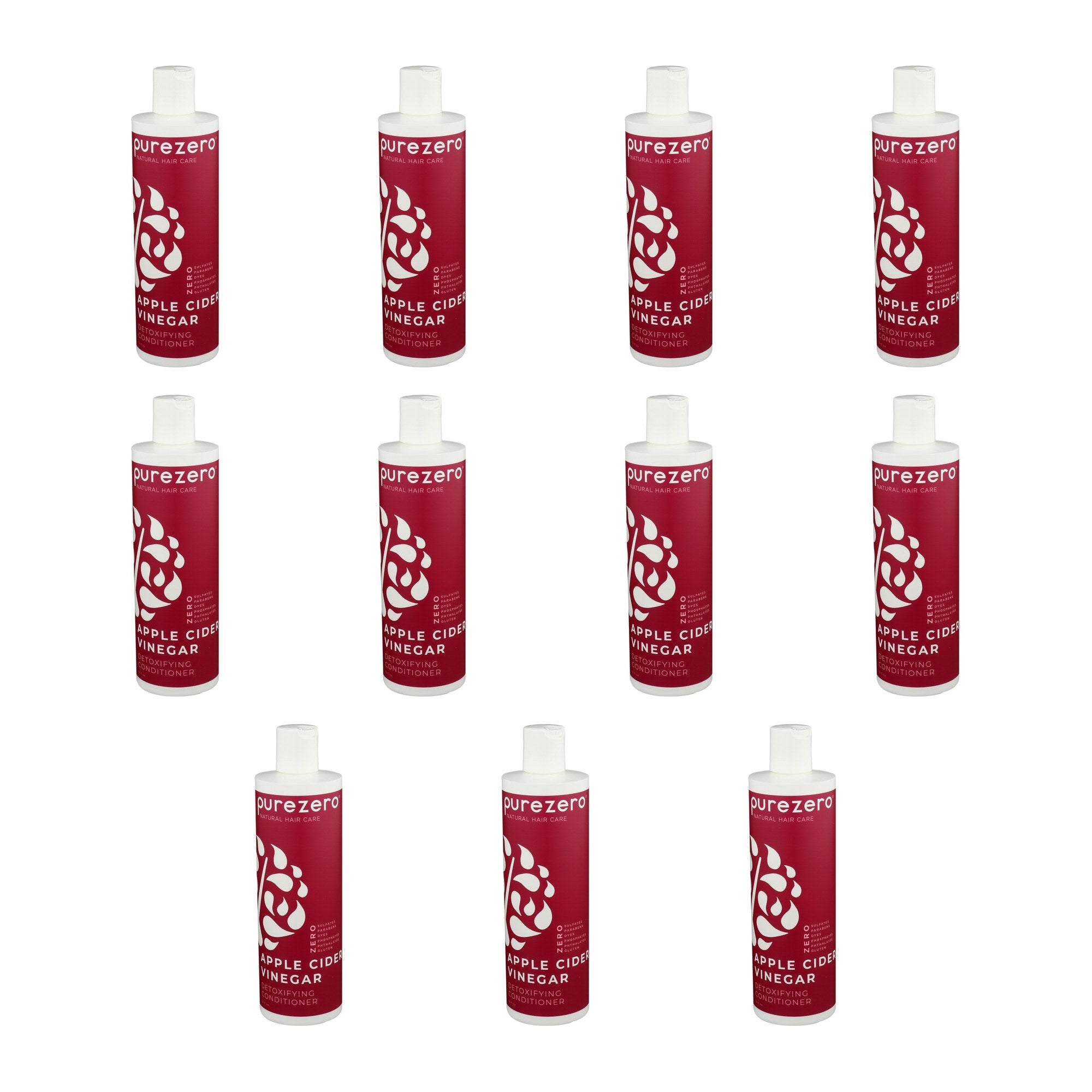 PUREZERO (Pack of 11) Purezero Apple Cider Vinegar Conditioner 12 Oz