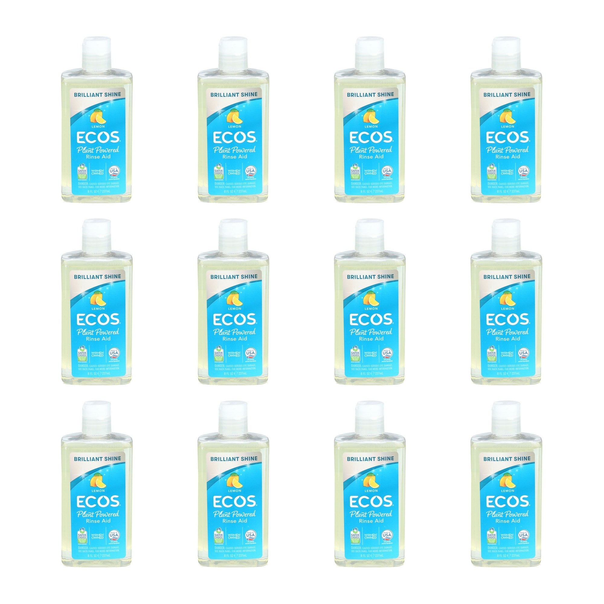 ECOS (Pack of 12) Ecos Dishwash Wave Jet Rinse Aid 8 Oz