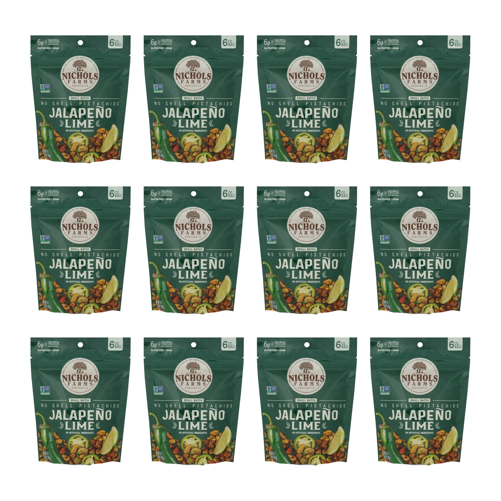 Nichols Pistachio JalapeñO Lime Sea Salt Pistachios