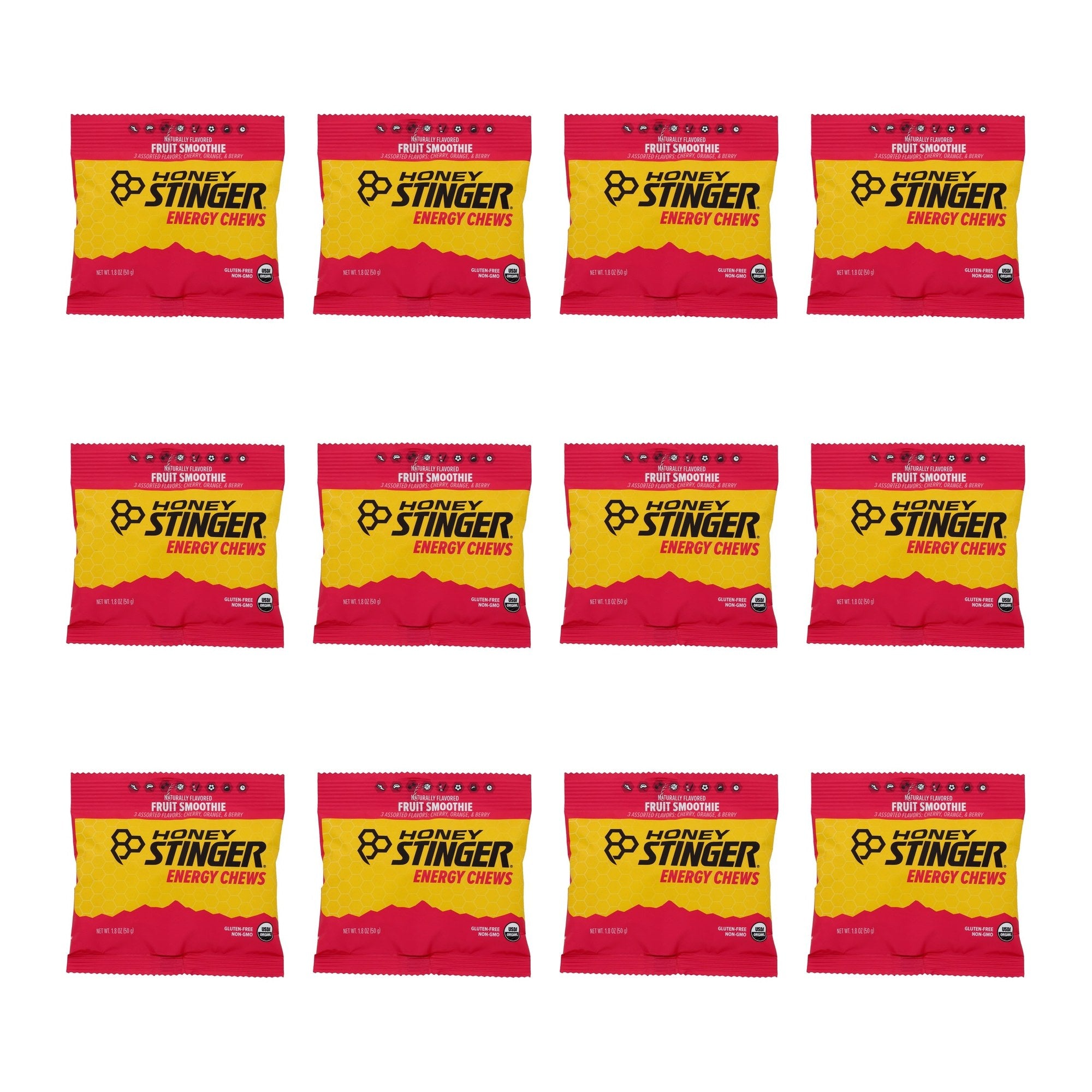 Honey Stinger Energy Chew Organic Fruit Smoothie