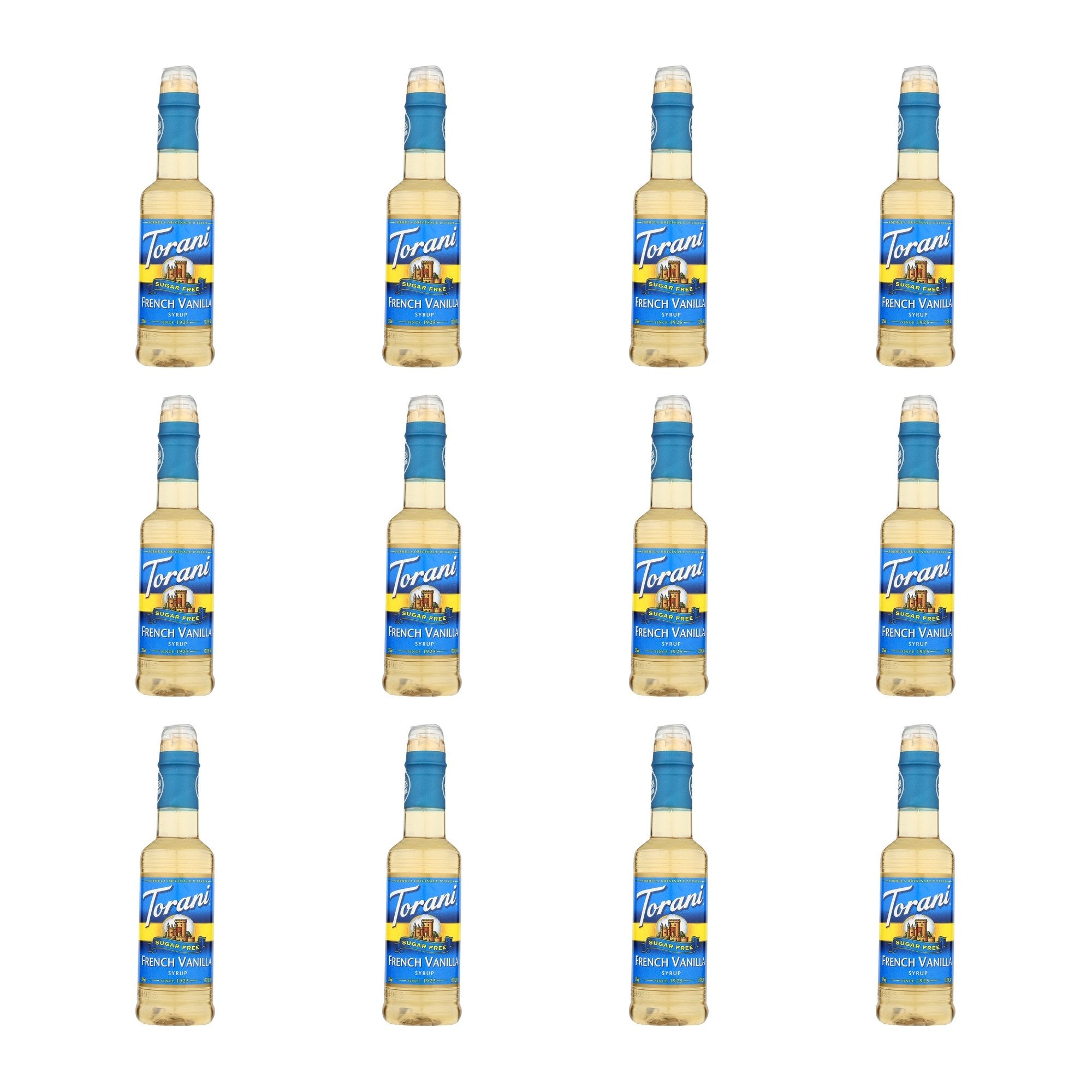TORANI (Pack of 12) Torani Sugar Free French Vanilla Syrup 12.7 Fl Oz