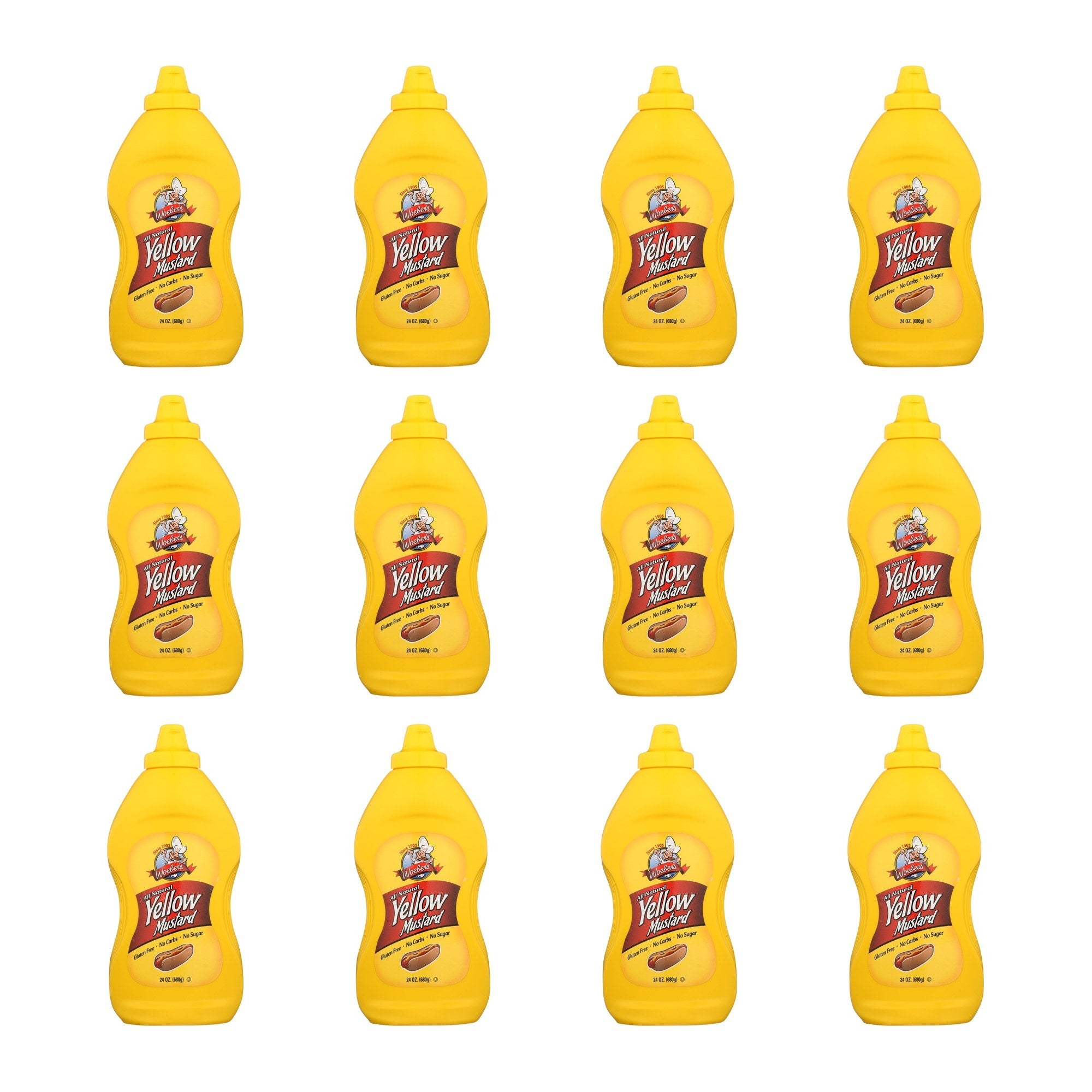 Woebers Squeezable Mustard Yellow